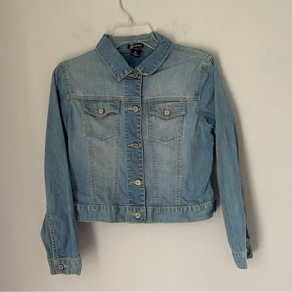 GAP Kids Girls’ Denim Jean Jacket Light Wash Size XL - Picture 1 of 3